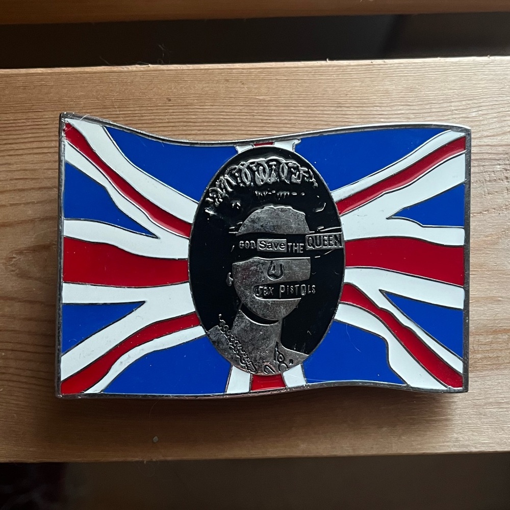 Sex Pistols belt buckle